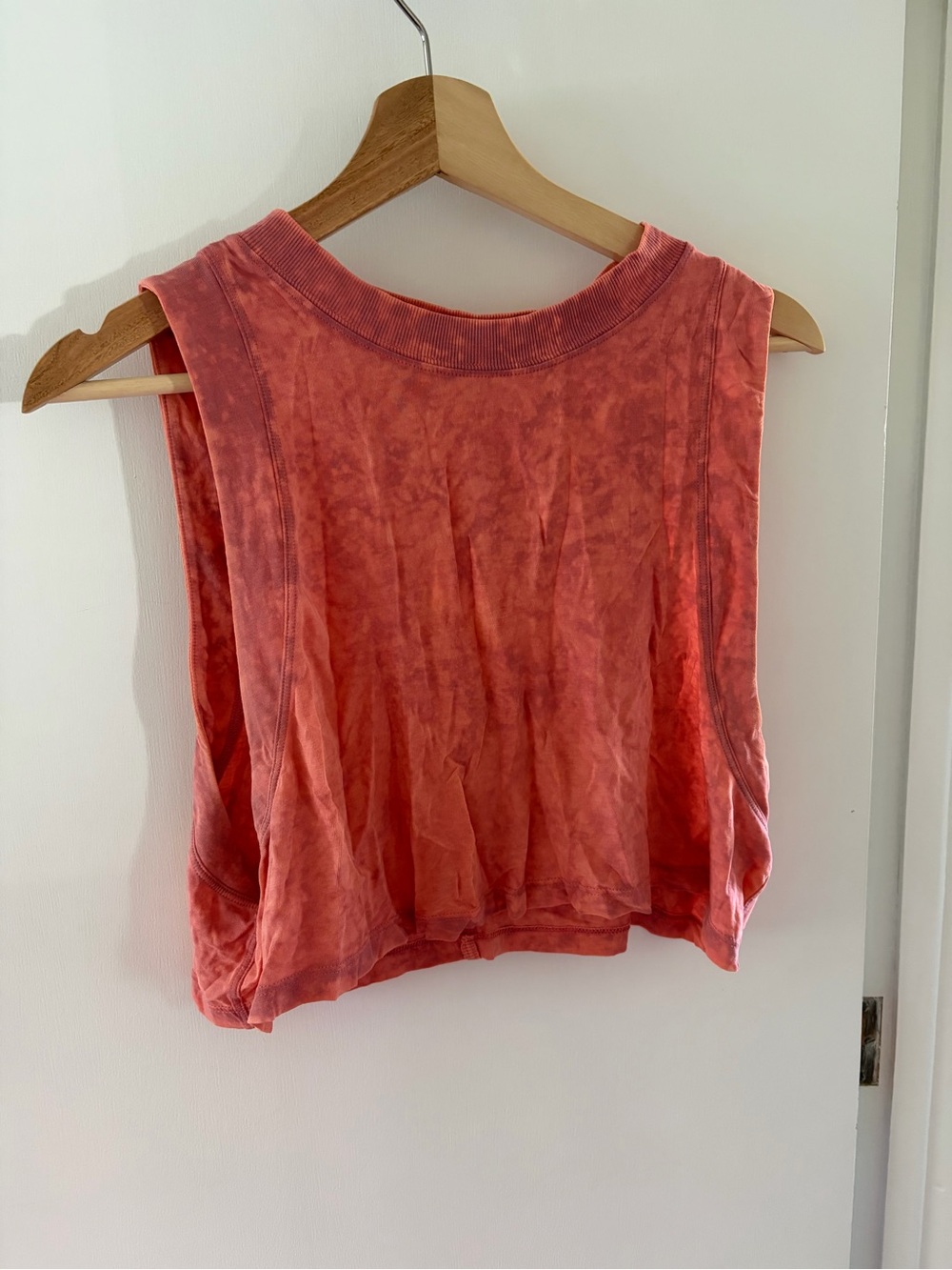 lululemon athletica Coral Washed Muscle Tank